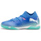 PUMA Future 7 Match IT + Mid Hallen-Fußballschuhe Kinder 01 - bluemazing/puma white/electric peppermint 35.5