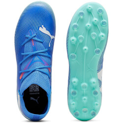 PUMA Future 7 Match MG Multi-Ground Fußballschuhe Kinder 01 - bluemazing/puma white/electric peppermint 34