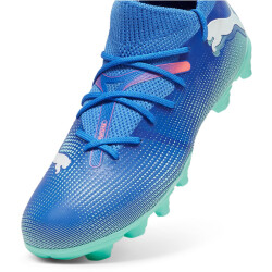 PUMA Future 7 Match FG/AG Fußballschuhe Kinder 01 - bluemazing/puma white/electric peppermint 31