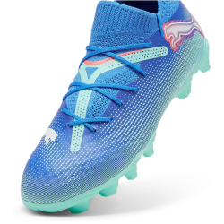 PUMA Future 7 Pro FG/AG Fu&szlig;ballschuhe Kinder 01 - bluemazing/puma white/electric peppermint 28