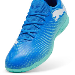 PUMA Future 7 Play IT Hallen-Fußballschuhe 01 - hyperlink blue/mint/puma white 39