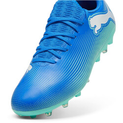 PUMA Future 7 Play MG Multi-Ground Fußballschuhe 01 - hyperlink blue/mint/puma white 39