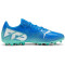 PUMA Future 7 Play MG Multi-Ground Fußballschuhe 01 - hyperlink blue/mint/puma white 39