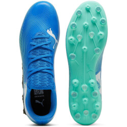 PUMA Future 7 Play MG Multi-Ground Fußballschuhe 01 - hyperlink blue/mint/puma white 46.5