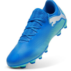 PUMA Future 7 Play FG/AG Fußballschuhe 01 - hyperlink blue/mint/puma white 46.5