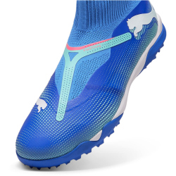 PUMA Future 7 Match+ LL TT Multinocken-Fu&szlig;ballschuhe 01 - bluemazing/puma white/electric peppermint 39