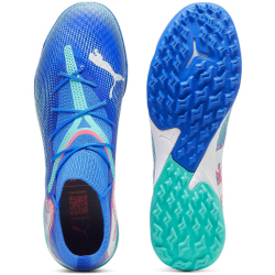 PUMA Future 7 Pro Cage Fußballschuhe 01 - bluemazing/puma white/electric peppermint 39