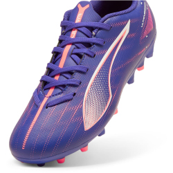 PUMA Ultra 5 Play MG Multi-Ground Fu&szlig;ballschuhe Kinder 01 - lapis lazuli/puma white/sunset glow 28