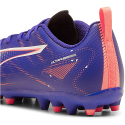 PUMA Ultra 5 Play MG Multi-Ground Fu&szlig;ballschuhe Kinder 01 - lapis lazuli/puma white/sunset glow 28