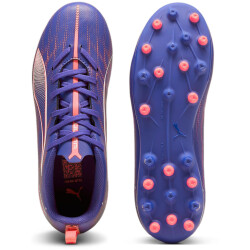 PUMA Ultra 5 Play MG Multi-Ground Fußballschuhe Kinder 01 - lapis lazuli/puma white/sunset glow 29