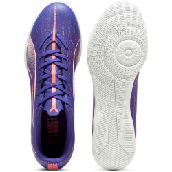 PUMA Ultra 5 Play IT Hallen-Fußballschuhe 01 - lapis lazuli/puma white/sunset glow 43