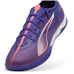 PUMA Ultra 5 Match IT Hallen-Fu&szlig;ballschuhe 01 - lapis lazuli/puma white/sunset glow 41