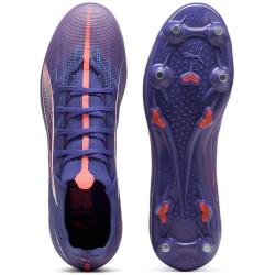 PUMA Ultra 5 Match MxSG Stollen-Fußballschuhe 01 - lapis lazuli/puma white/sunset glow 47