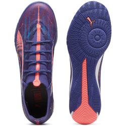 PUMA Ultra 5 Pro Court Hallen-Fu&szlig;ballschuhe 01 - lapis lazuli/puma white/sunset glow 39