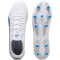 PUMA King Match FG/AG Fußballschuhe 02 - PUMA white/bluemazing/flat light gray 46