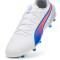 PUMA King Match FG/AG Fußballschuhe 02 - PUMA white/bluemazing/flat light gray 46