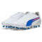 PUMA King Pro FG/AG Fußballschuhe 02 - PUMA white/bluemazing/flat light gray 39