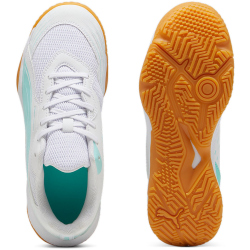 PUMA Solarflash III Hallenschuhe Kinder 04 - PUMA white/electric peppermint 31