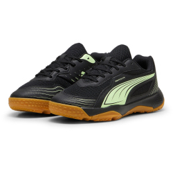 PUMA Solarflash III Hallenschuhe Kinder 01 - PUMA black/fizzy apple 31