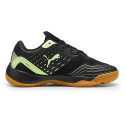 PUMA Solarflash III Hallenschuhe Kinder 01 - PUMA black/fizzy apple 31