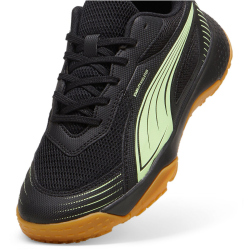 PUMA Solarflash III Hallenschuhe Kinder 01 - PUMA black/fizzy apple 31