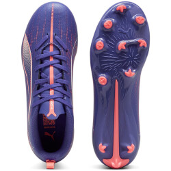 PUMA Ultra 5 Play FG/AG Fußballschuhe Kinder 01 - lapis lazuli/puma white/sunset glow 28