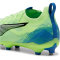 PUMA Ultra 5 Pro FG/AG Fußballschuhe Kinder 03 - fizzy apple/puma white/bluemazing 34.5