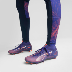 PUMA Ultra 5 Match+ FG/AG Fu&szlig;ballschuhe Damen 01 - lapis lazuli/puma white/sunset glow 38