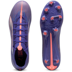 PUMA Ultra 5 Match FG/AG Fußballschuhe 01 - lapis lazuli/puma white/sunset glow 39