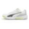 PUMA Nova Smash Indoor-Tennisschuhe 04 - PUMA white/luminous blue/fizzy apple/shadow gray 36