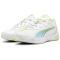 PUMA Nova Elite Padelschuhe 04 - PUMA white/luminous blue/fizzy apple/shadow gray 42.5