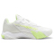 PUMA Nova Elite Padelschuhe 04 - PUMA white/luminous blue/fizzy apple/shadow gray 42.5