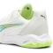 PUMA Nova Elite Padelschuhe 04 - PUMA white/luminous blue/fizzy apple/shadow gray 42.5