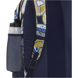 PUMA Academy Rucksack 04 - PUMA navy/soccer badges aop