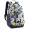 PUMA Academy Rucksack 04 - PUMA navy/soccer badges aop