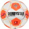 DERBYSTAR Bundesliga Club TT Fu&szlig;ball Trainingsball 2024/25 weiss/orange/pink 5