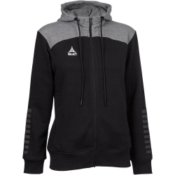 Select Oxford Sweatjacke Damen schwarz/grau XL