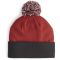 PUMA WRMLBL Removable Pom Beanie Herren 08 - intense red/puma black