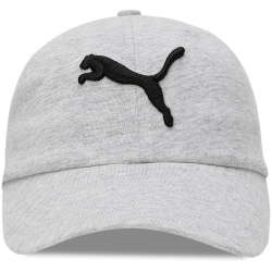 PUMA Essentials Cat Logo Baseballcap 19 - light gray heather