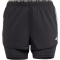 adidas Own the Run 3-Streifen 2in1 Laufshorts Damen