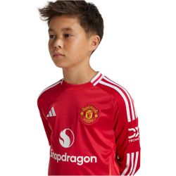 adidas Manchester United langarm Heimtrikot 2024/25 Kinder