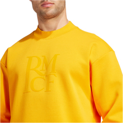 adidas Real Madrid SZN Doubleknit Crew Sweatshirt 2024/25...