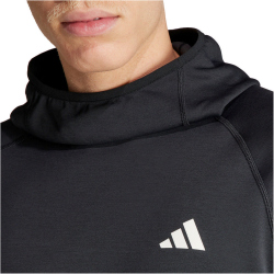 adidas Own the Run 3-Streifen Hoodie Herren