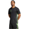 adidas Tabela 23 Fu&szlig;ball Trikot Herren JI8825 - black/semi lucid lime XS