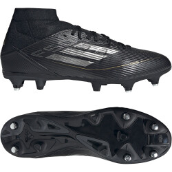 adidas F50 League Mid-Top SG Soft-Ground Fußballschuhe Herren A0QM - coreblack/ironmt/gold 44
