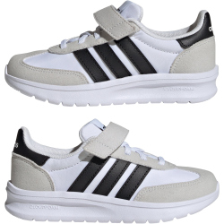adidas Run 70s 2.0 Laufschuhe Kinder JI4686 - cloud white/core black/grey one 35