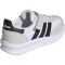 adidas Run 70s 2.0 Laufschuhe Kinder JI4686 - cloud white/core black/grey one 35