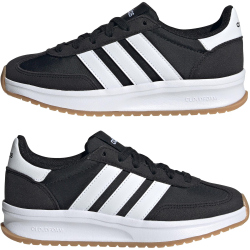 adidas Run 70s 2.0 Laufschuhe Kinder JI2265 - core black/cloud white/gum 3 36 2/3