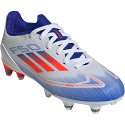 adidas F50 League SG Soft-Ground Fu&szlig;ballschuhe Kinder 01F7 - ftwwht/solred/lucblu 31