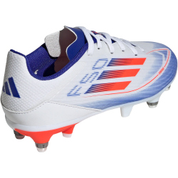 adidas F50 League SG Soft-Ground Fu&szlig;ballschuhe Kinder 01F7 - ftwwht/solred/lucblu 31